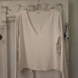 Old Navy Double Layer Crop Shirt XXL
